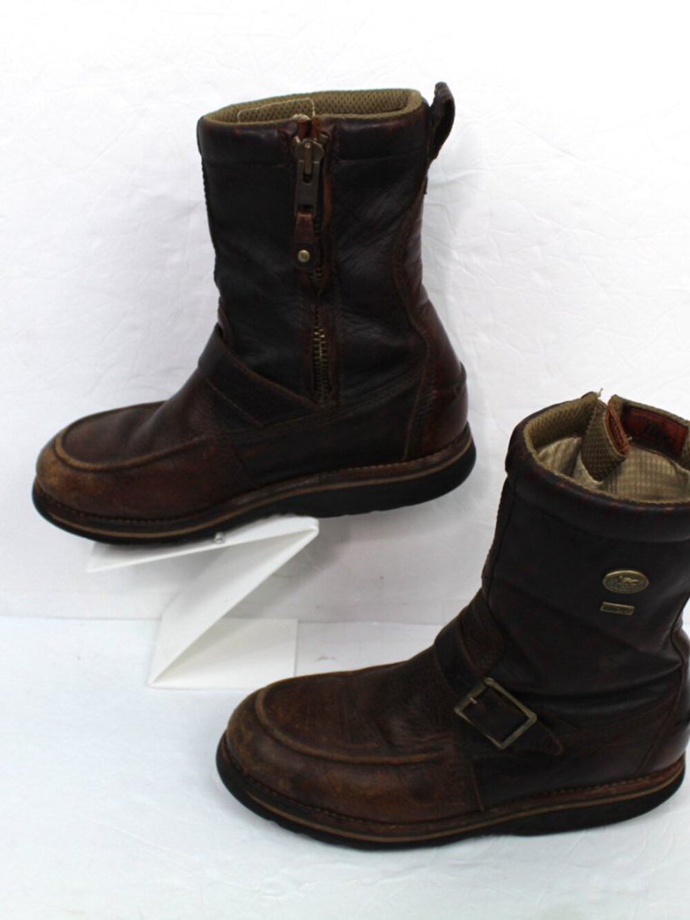 Irish Setter Gore Tex Mens Leather Boots Brown Size 9 - Picture 3 of 12